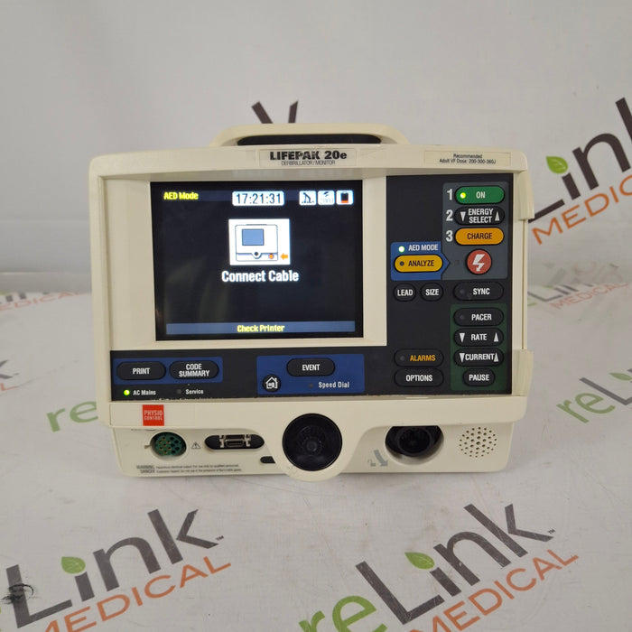 Physio-Control LifePak 20e Defibrillator
