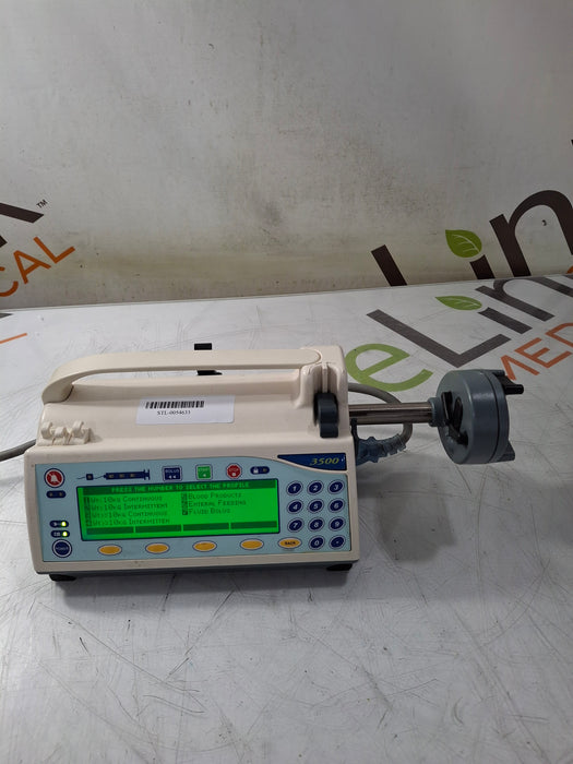 Smiths Medical Medfusion 3500 Version 6 Syringe Infusion Pump