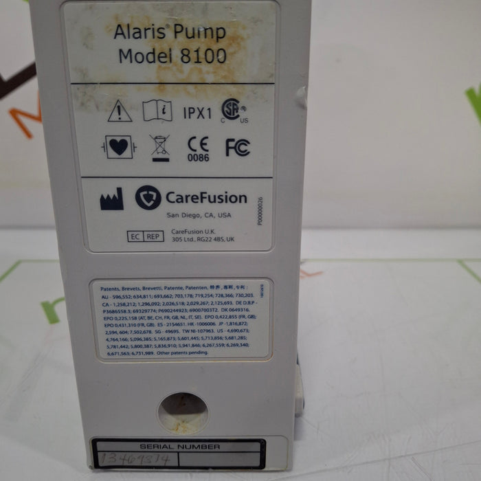 CareFusion Alaris 8100 LVP Infusion Pump Module