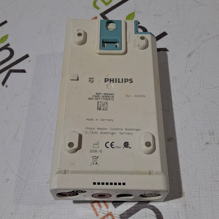 Philips M3001A-A03C06 Masimo SpO2, NIBP, ECG, Temp, IBP MMS Module