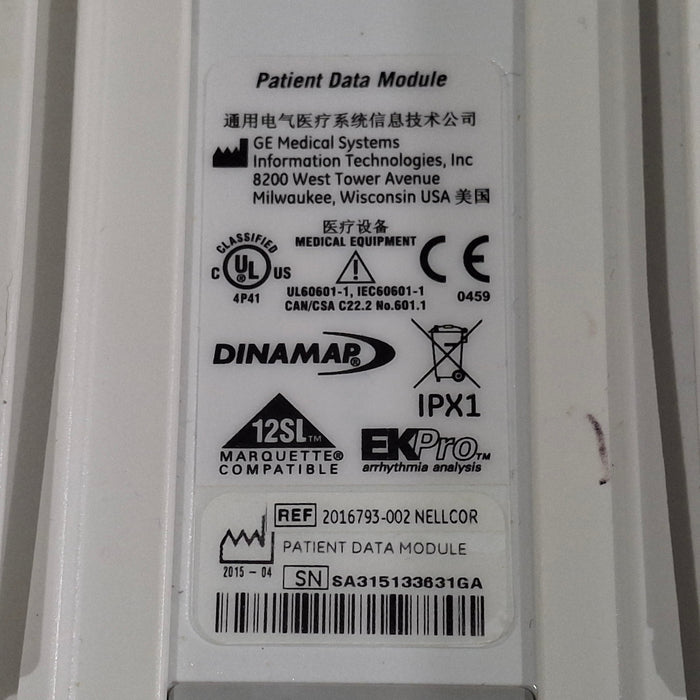 GE Healthcare PDM Nellcor Patient Data Module