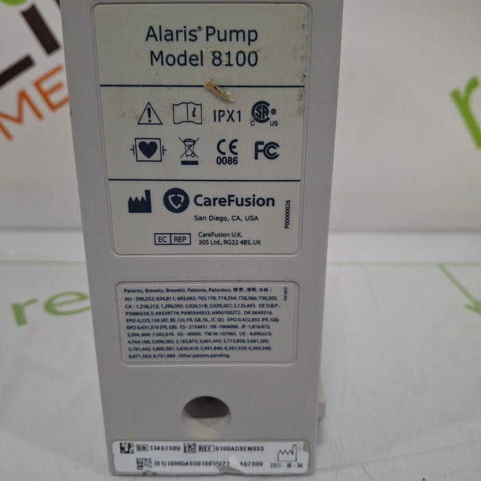CareFusion Alaris 8100 LVP Infusion Pump Module