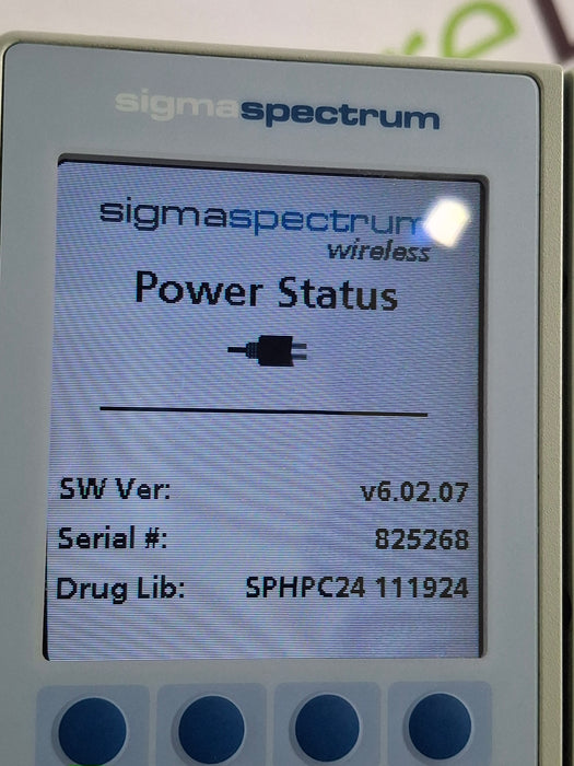 Baxter Sigma Spectrum 6.02.07 without Battery Infusion Pump