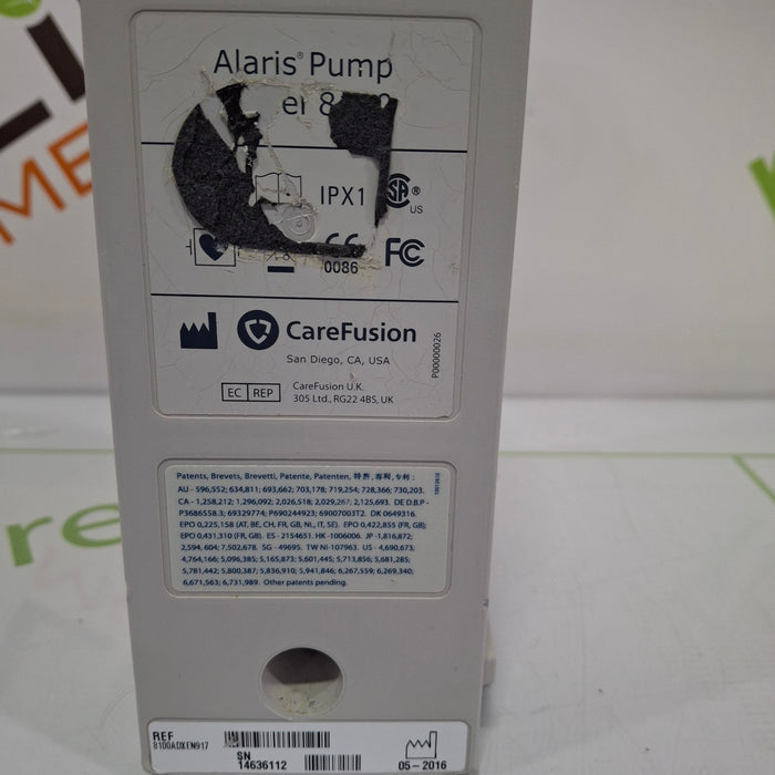 CareFusion Alaris 8100 LVP Infusion Pump Module