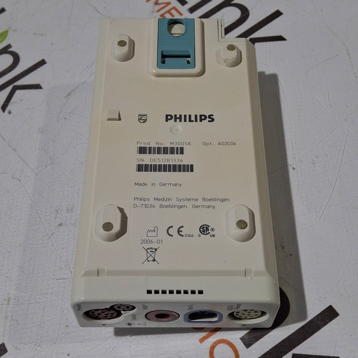 Philips M3001A-A02C06 OxiMax SpO2, NIBP, ECG, Temp, IBP MMS Module
