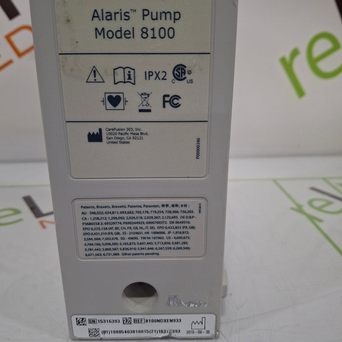 CareFusion Alaris 8100 LVP Infusion Pump Module