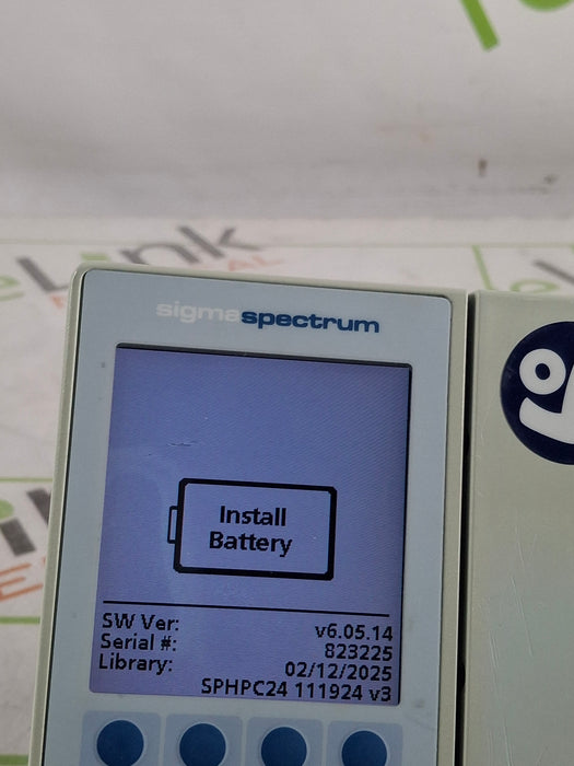 Baxter Sigma Spectrum 6.05.14 without Battery Infusion Pump