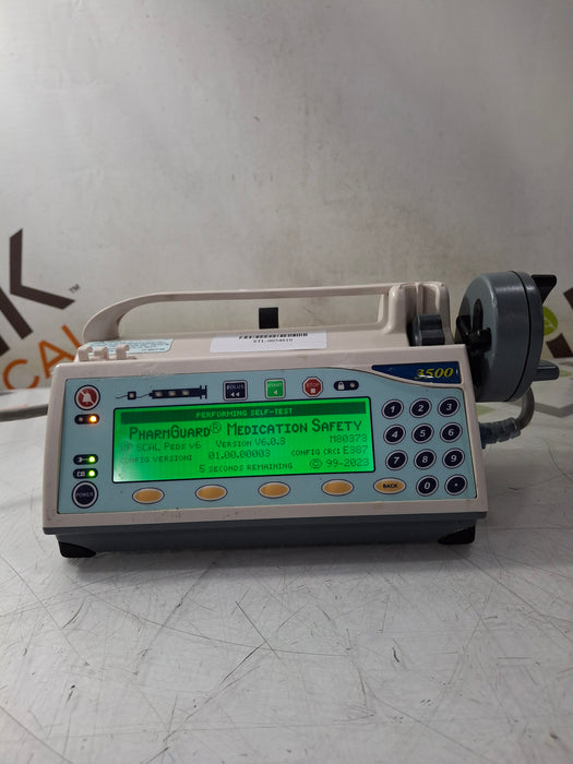 Smiths Medical Medfusion 3500 Version 6 Syringe Infusion Pump