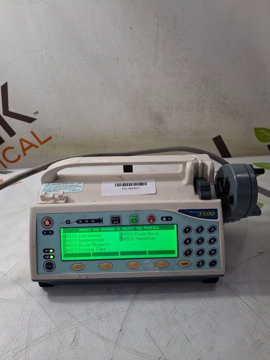 Smiths Medical Medfusion 3500 Version 6 Syringe Infusion Pump