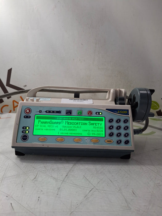 Smiths Medical Medfusion 3500 Version 6 Syringe Infusion Pump