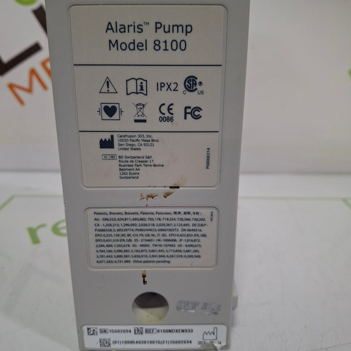 CareFusion Alaris 8100 LVP Infusion Pump Module
