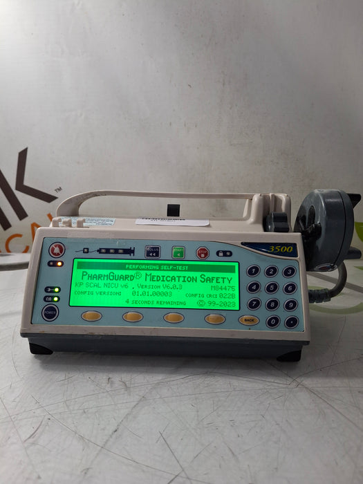 Smiths Medical Medfusion 3500 Version 6 Syringe Infusion Pump