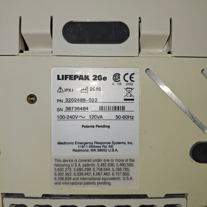 Physio-Control LifePak 20e Defibrillator