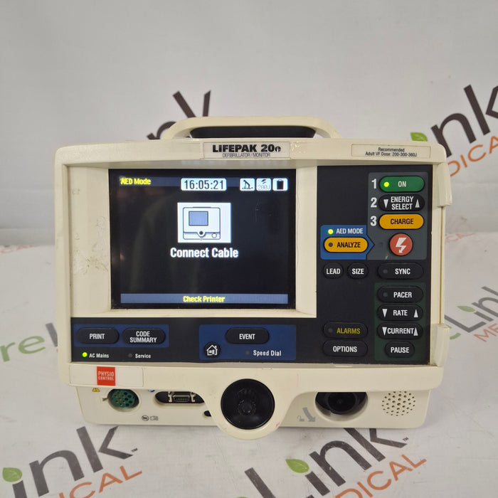 Physio-Control LifePak 20e Defibrillator