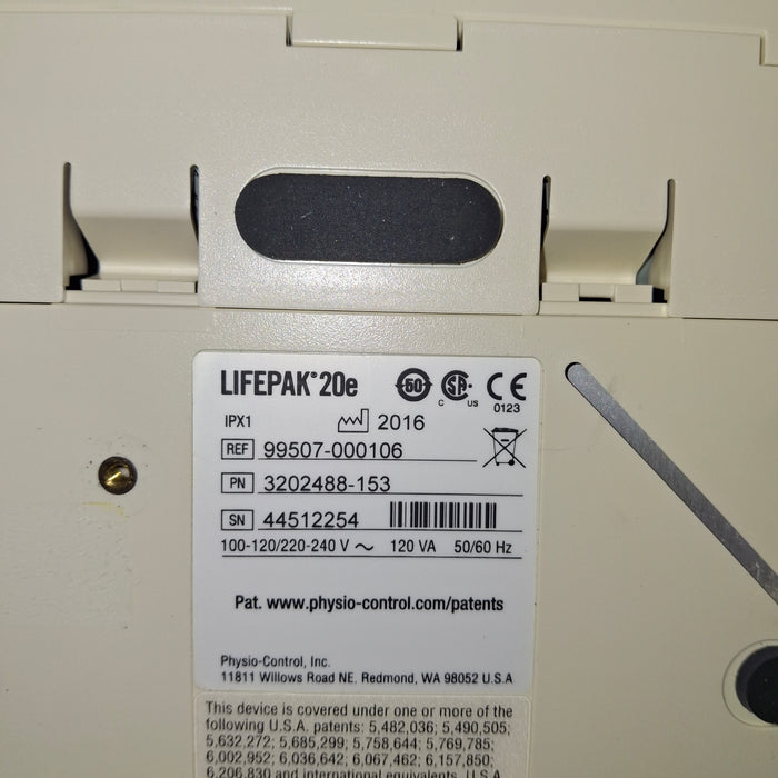 Physio-Control LifePak 20e Defibrillator