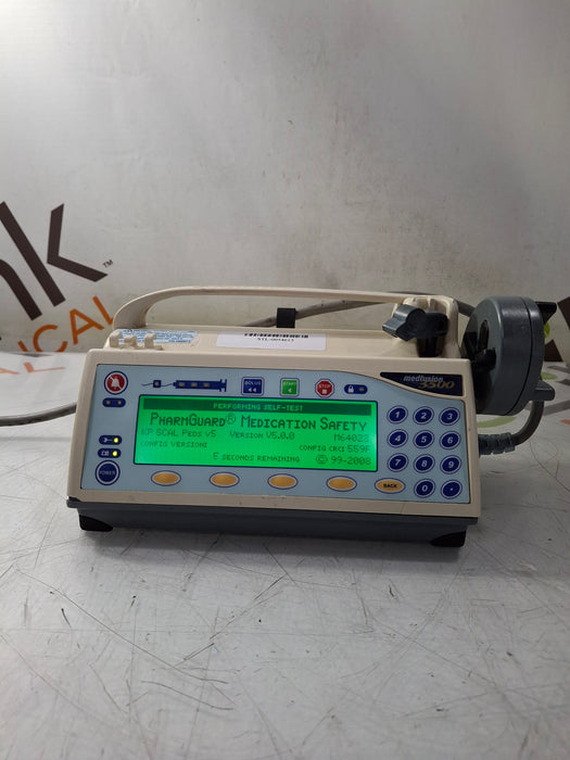 Smiths Medical Medfusion 3500 Version 5 Syringe Infusion Pump