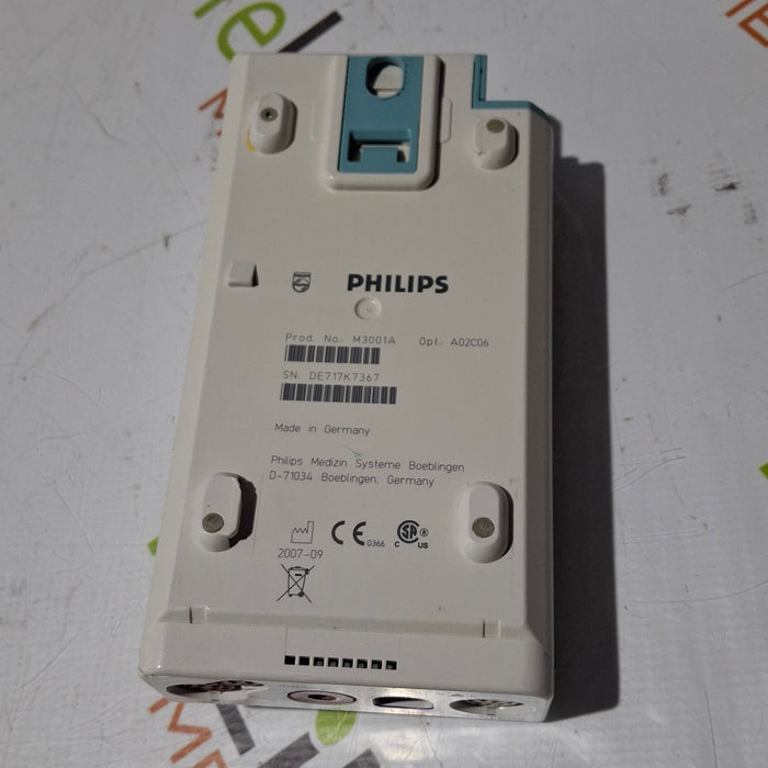 Philips M3001A-A02C06 OxiMax SpO2, NIBP, ECG, Temp, IBP MMS Module