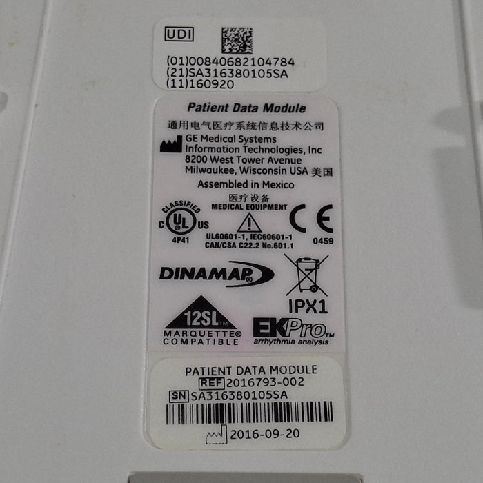 GE Healthcare PDM Nellcor Patient Data Module