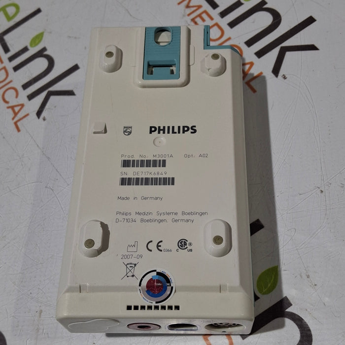 Philips M3001A-A02 OxiMax SpO2, NIBP, ECG MMS Module