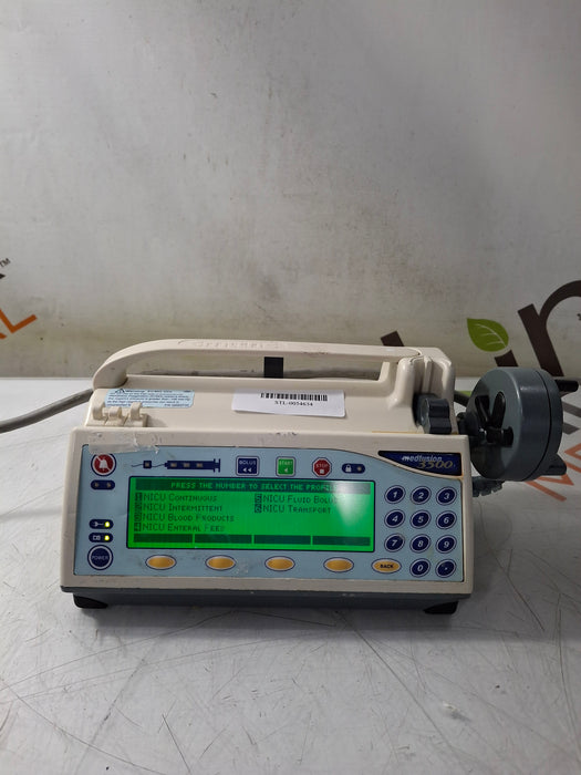 Smiths Medical Medfusion 3500 Version 6 Syringe Infusion Pump