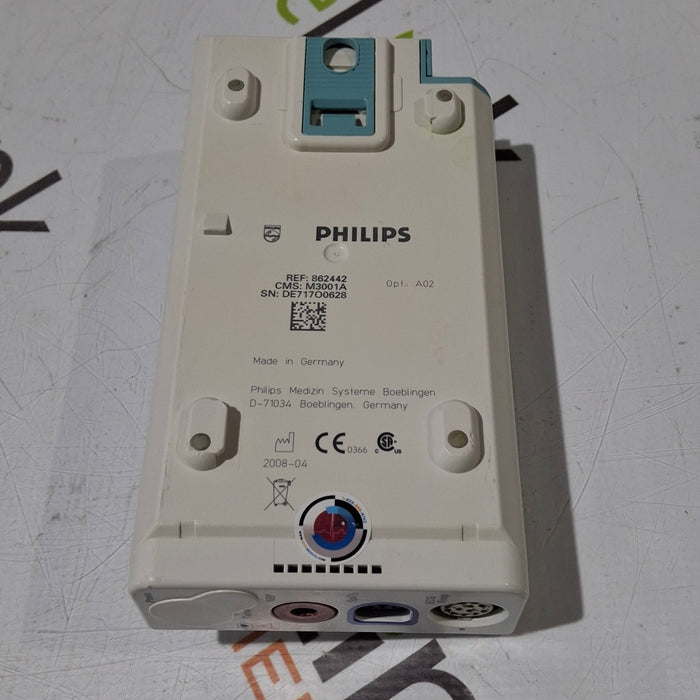 Philips M3001A-A02 OxiMax SpO2, NIBP, ECG MMS Module