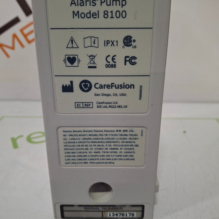 CareFusion Alaris 8100 LVP Infusion Pump Module