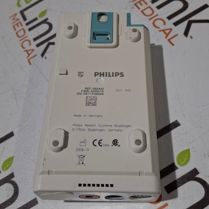 Philips M3001A-A02 OxiMax SpO2, NIBP, ECG MMS Module