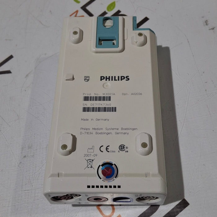 Philips M3001A-A02C06 OxiMax SpO2, NIBP, ECG, Temp, IBP MMS Module