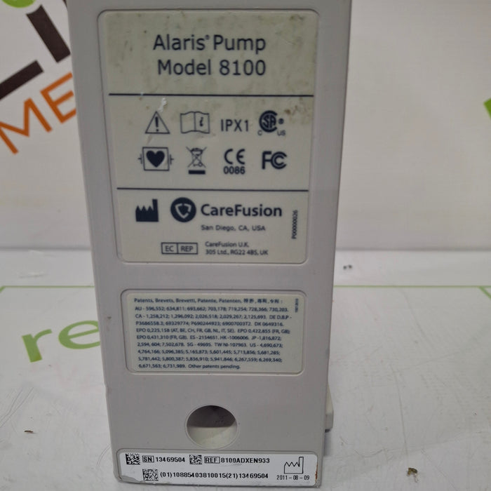 CareFusion Alaris 8100 LVP Infusion Pump Module