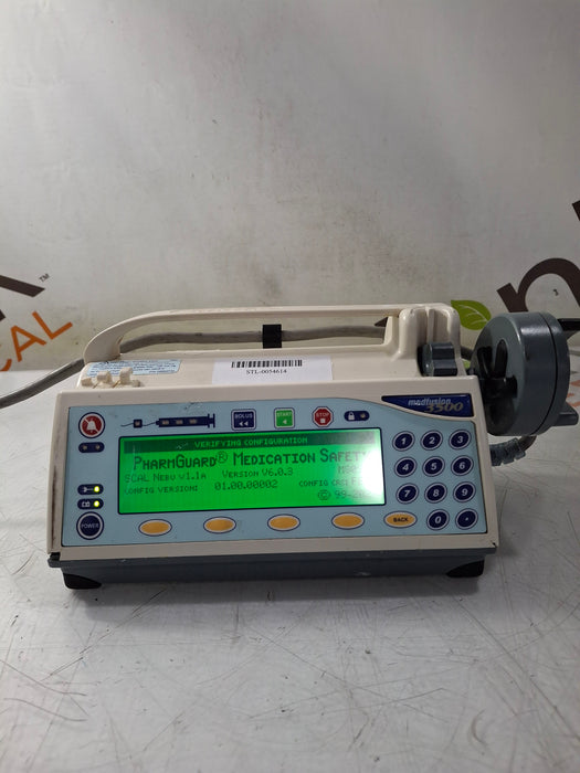 Smiths Medical Medfusion 3500 Version 6 Syringe Infusion Pump