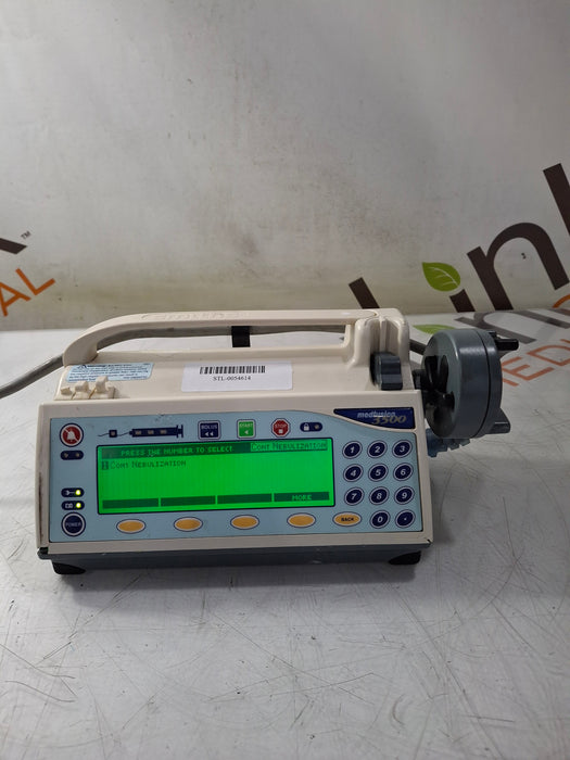 Smiths Medical Medfusion 3500 Version 6 Syringe Infusion Pump