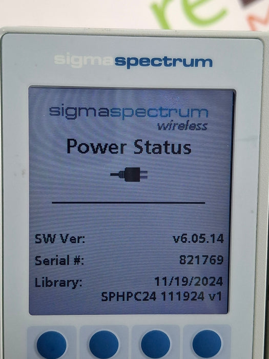 Baxter Sigma Spectrum 6.05.14 without Battery Infusion Pump