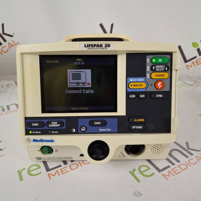Physio-Control LifePak 20 Defibrillator