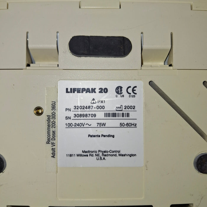 Physio-Control LifePak 20 Defibrillator