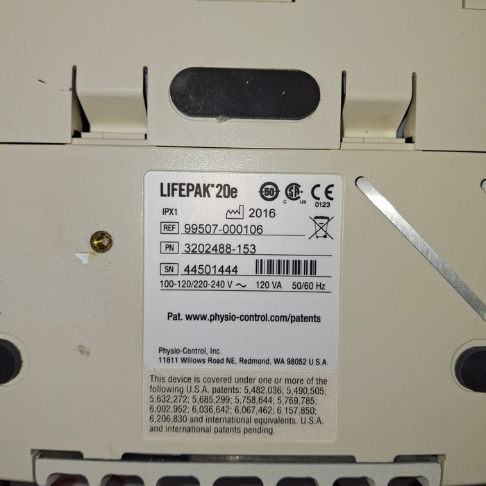 Physio-Control LifePak 20e Defibrillator