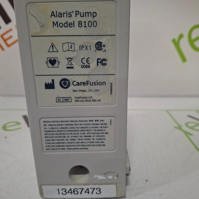 CareFusion Alaris 8100 LVP Infusion Pump Module