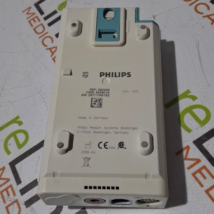 Philips M3001A-A02 OxiMax SpO2, NIBP, ECG MMS Module