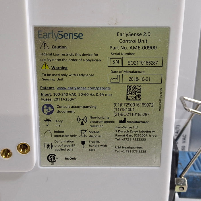 EarlySense Ltd. EarlySense 2.0 Control Unit