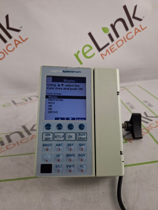 Baxter Sigma Spectrum 6.05.14 without Battery Infusion Pump