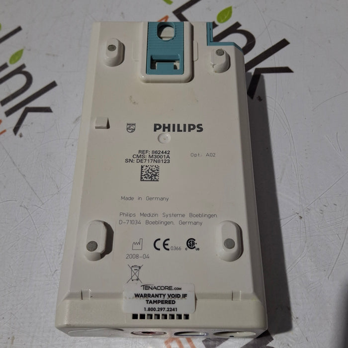 Philips M3001A-A02 OxiMax SpO2, NIBP, ECG MMS Module