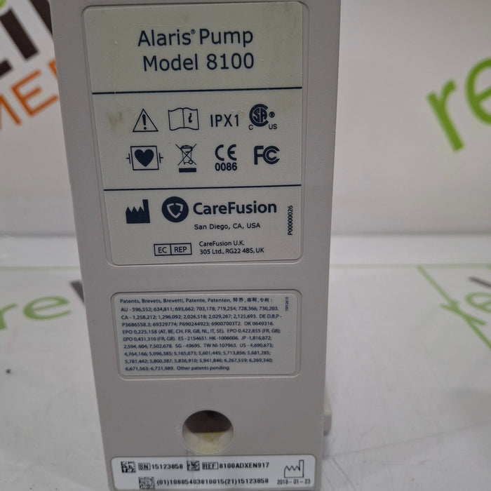 CareFusion Alaris 8100 LVP Infusion Pump Module