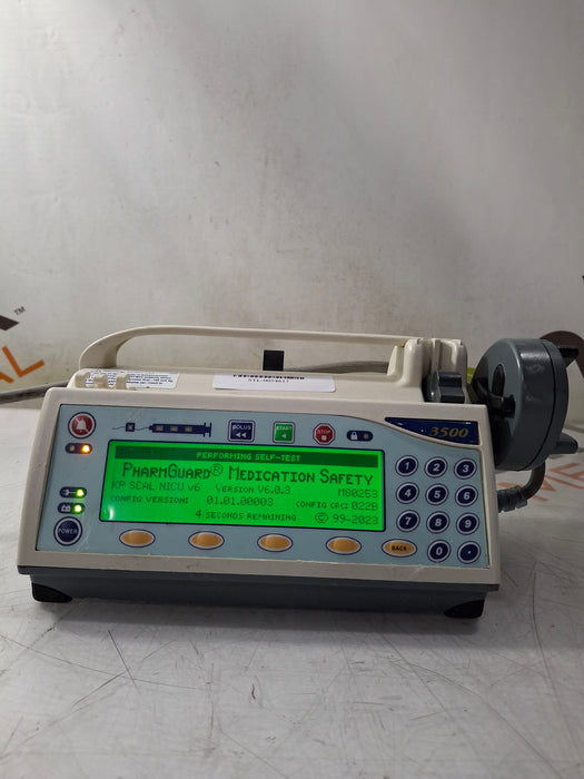 Smiths Medical Medfusion 3500 Version 6 Syringe Infusion Pump