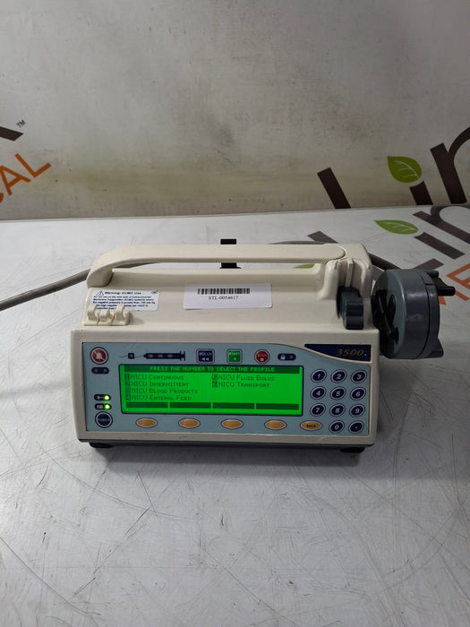 Smiths Medical Medfusion 3500 Version 6 Syringe Infusion Pump