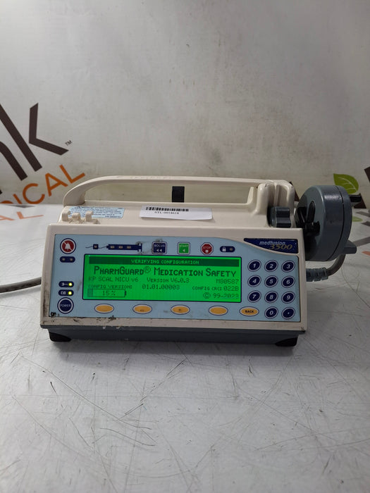 Smiths Medical Medfusion 3500 Version 6 Syringe Infusion Pump