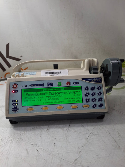 Smiths Medical Medfusion 3500 Version 6 Syringe Infusion Pump