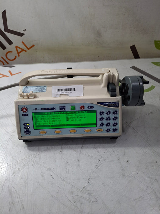 Smiths Medical Medfusion 3500 Version 6 Syringe Infusion Pump