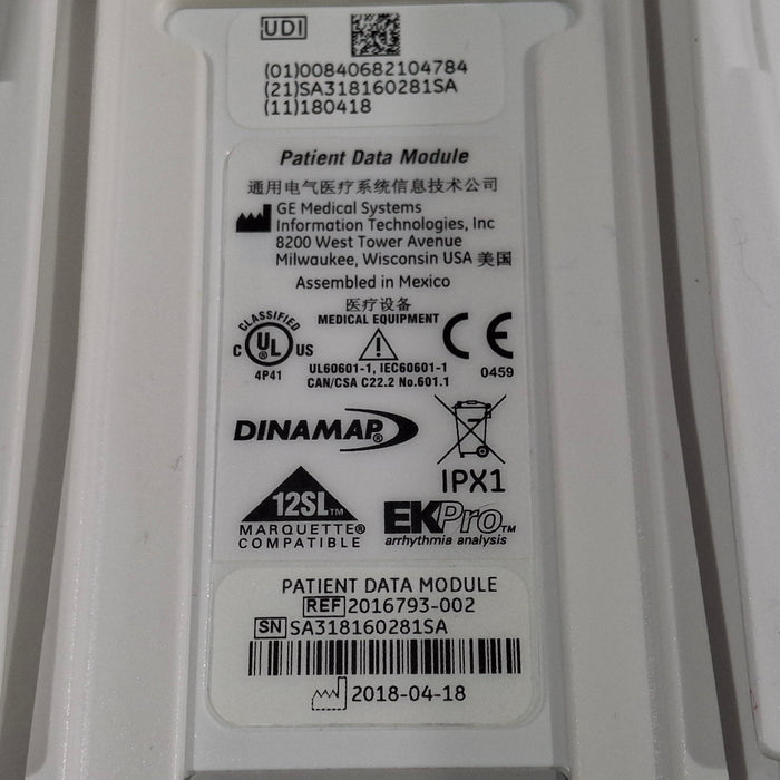 GE Healthcare PDM Nellcor Patient Data Module