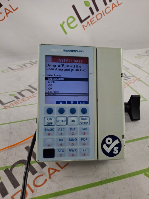 Baxter Sigma Spectrum 6.02.07 without Battery Infusion Pump