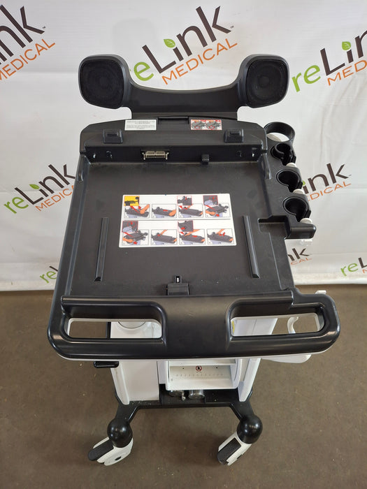 GE Healthcare Logiq e Advanced Isolation Mobile Docking Cart