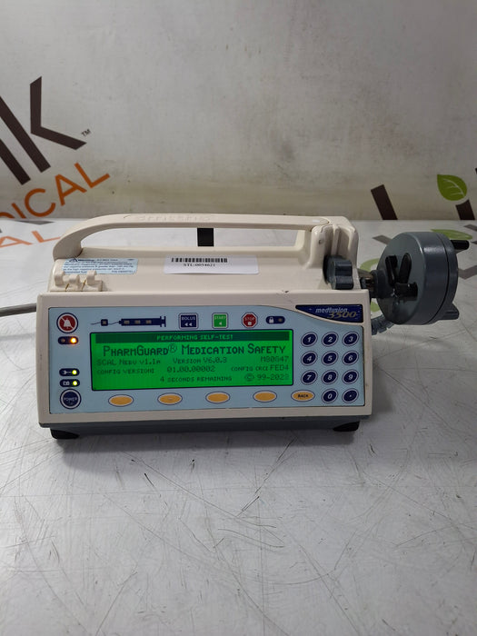 Smiths Medical Medfusion 3500 Version 6 Syringe Infusion Pump